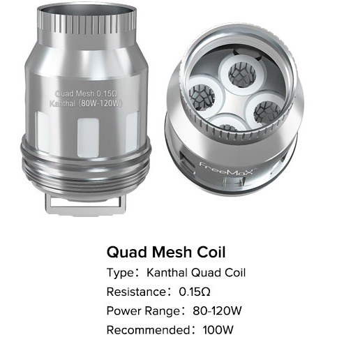 Freemax Mesh Pro Quadruple Coil