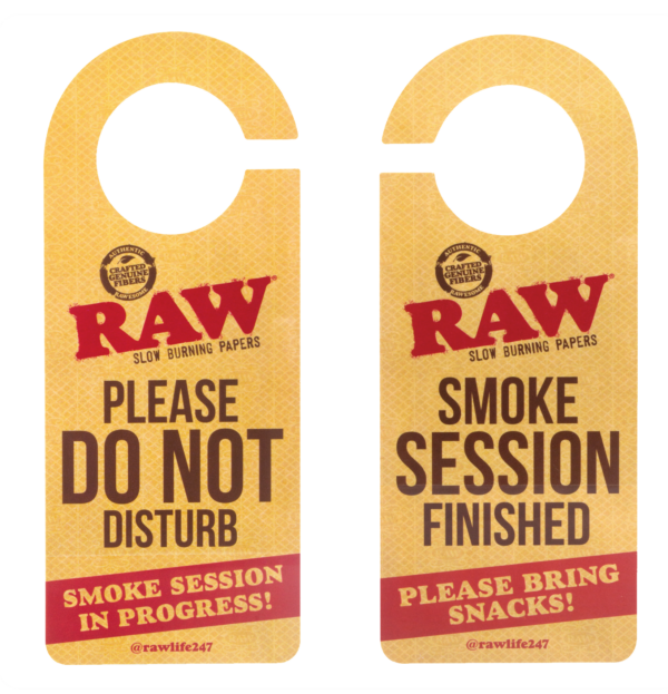 Raw Do Not Disturb Sign